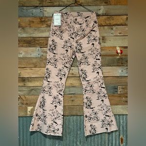 High Waist Flare Cowgirl Jeans size 10